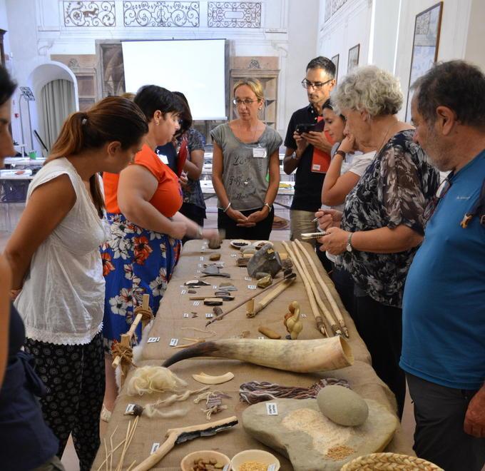 Insegnanti ospiti del museo per i corsi della scuola estiva