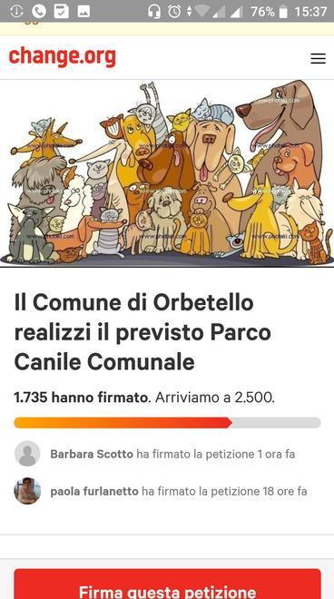 Un canile a Orbetello, petizione con 1700 firme 