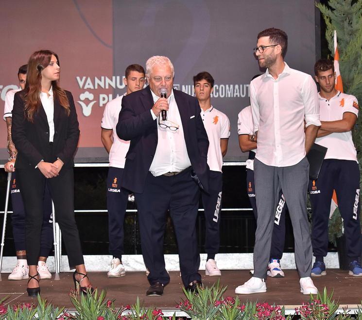 Il presidente della Pistoiese, Orazio Ferrari (Foto Gori)