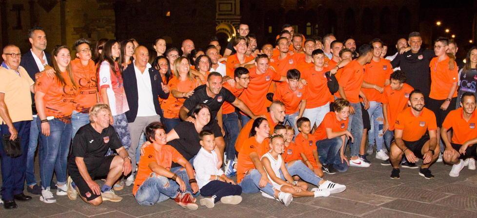 Il Futsal Montecatini Pistoia targato Cs Gisinti riparte da piazza del Duomo 