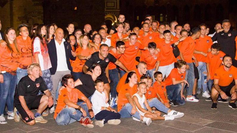Il Futsal Montecatini Pistoia targato Cs Gisinti riparte da piazza del Duomo