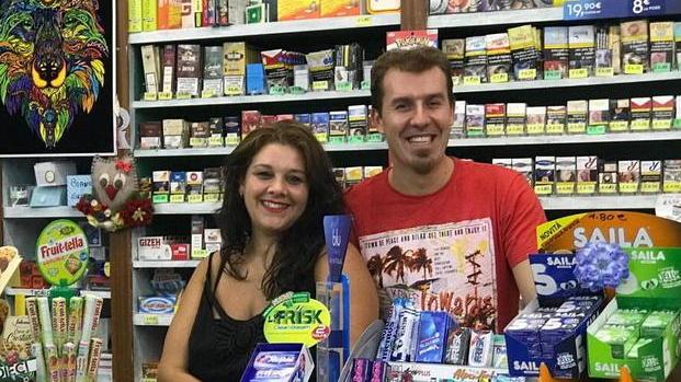 Tamara Calà con il marito Daniele