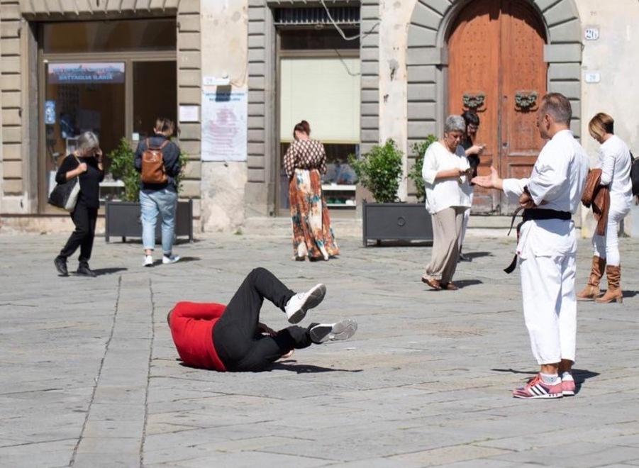 Fivizzano diventa un set: si gira in centro città “L’Uomo Sagramantico” 