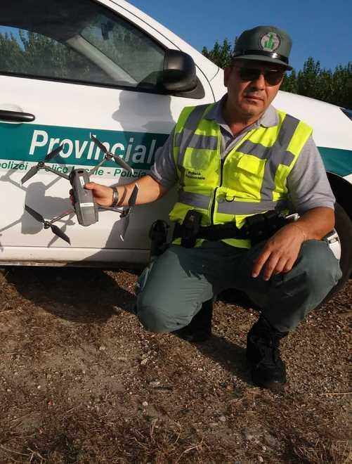 L’occhio del drone fa la prima vittima Sorpreso un cacciatore in un’area proibita 