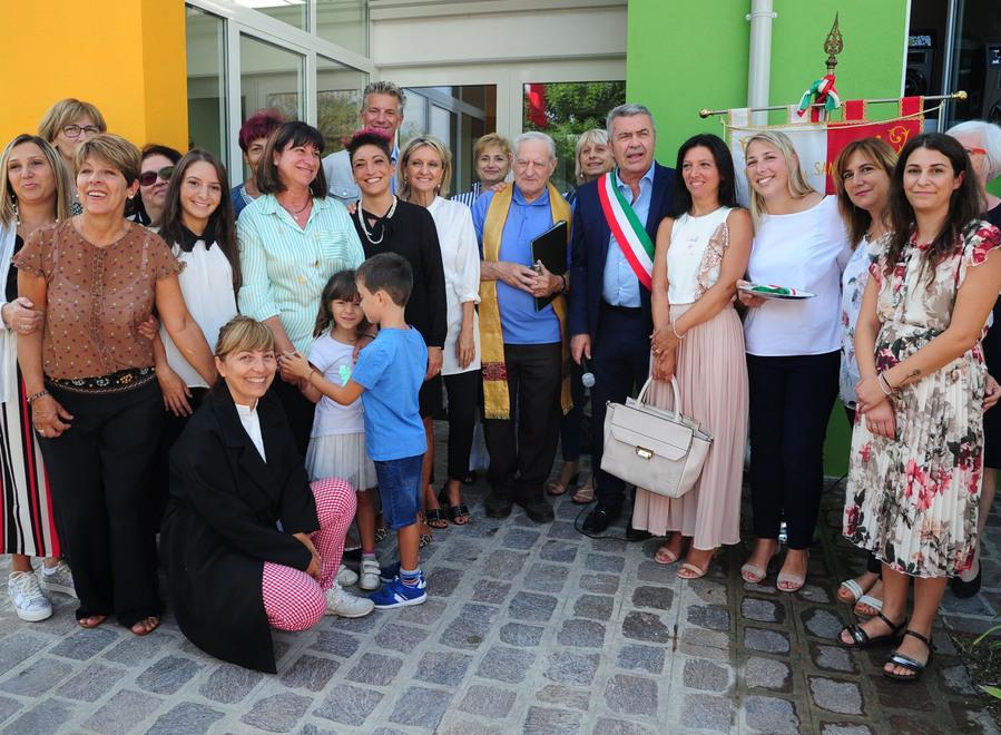 Riaperto e abbellito l’asilo nido “Le Farfalle”