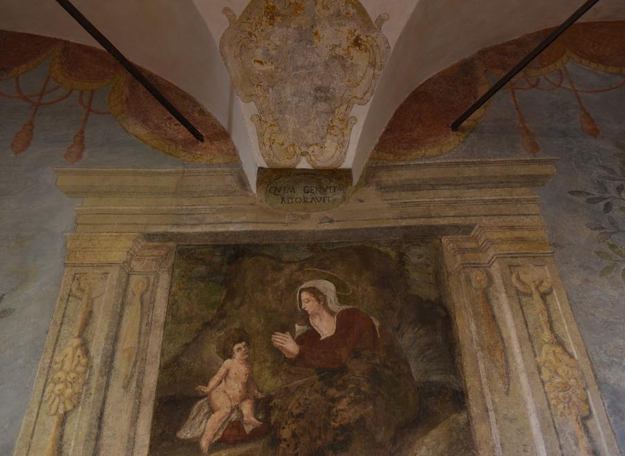 L’affresco inaugurato sarà visitabile anche oggi