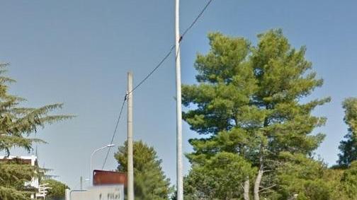 Via di Gello, nei dintorni della caserma Gamerra