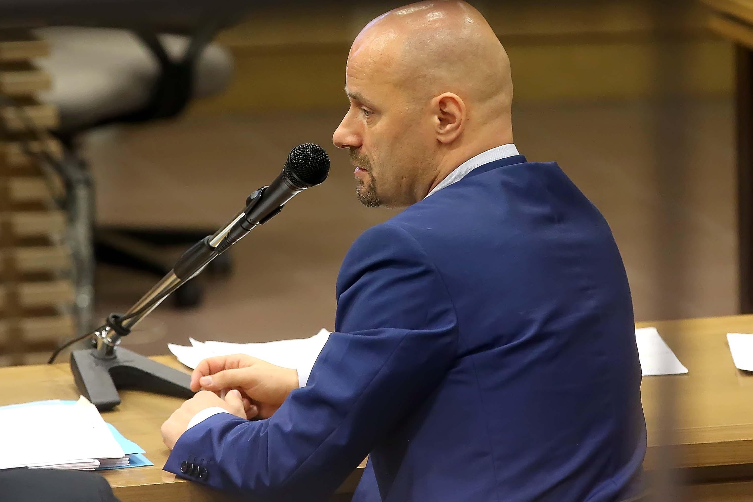 Il sindaco di Bibbano Andrea Carletti