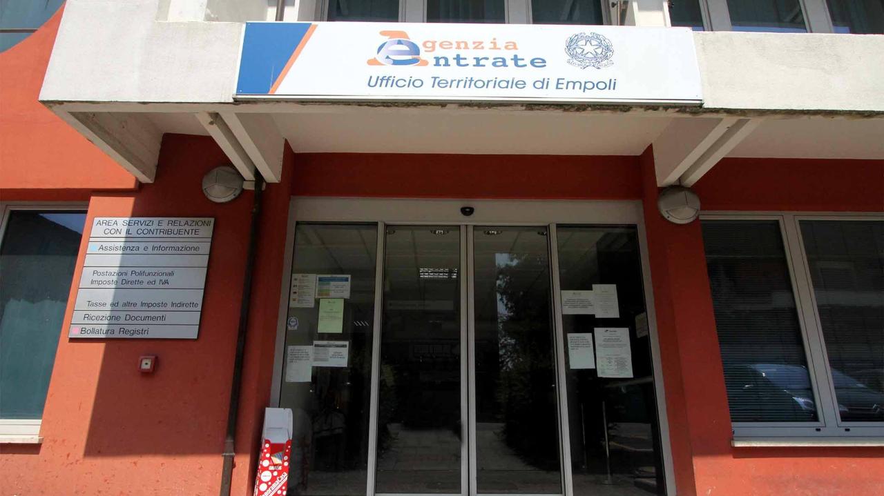 La sede empolese dell'Agenzia delle Entrate