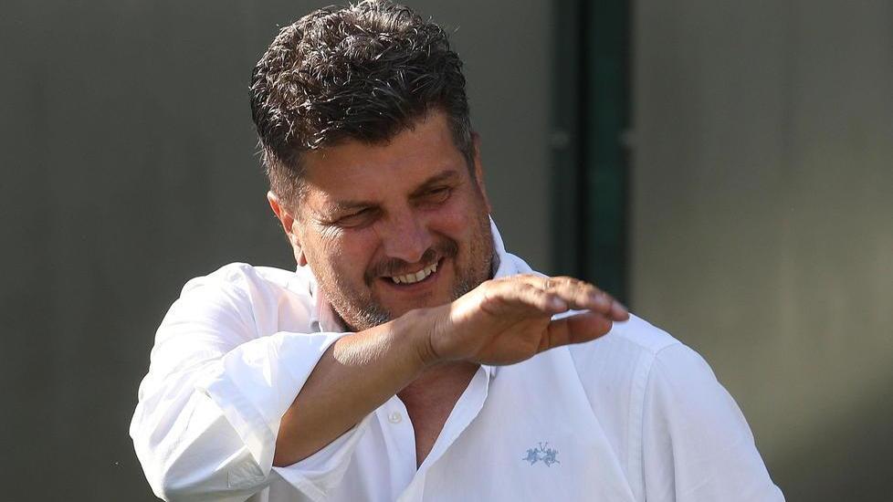 Baldini finalmente si gode la sua Carrarese «È scoccata la scintilla, inizia lo spettacolo»