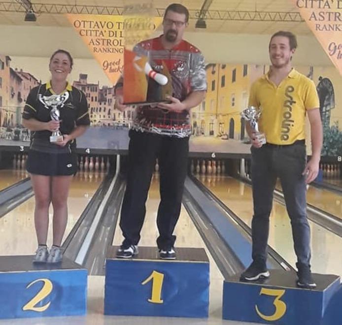 Bowling, torneo Città di Lucca Due terzi del podio all’Astroline
