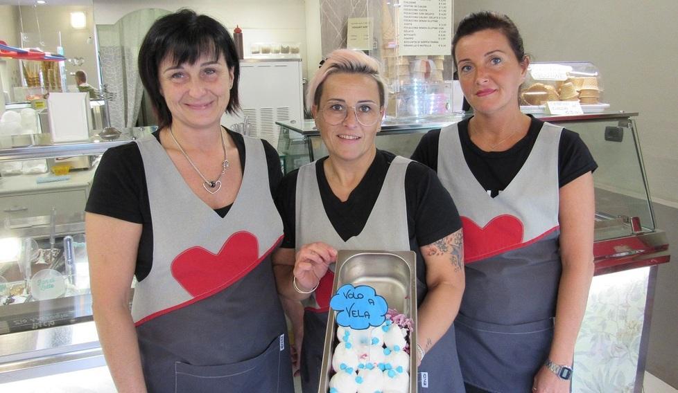 La gelateria inventa il gusto “Volo a vela”