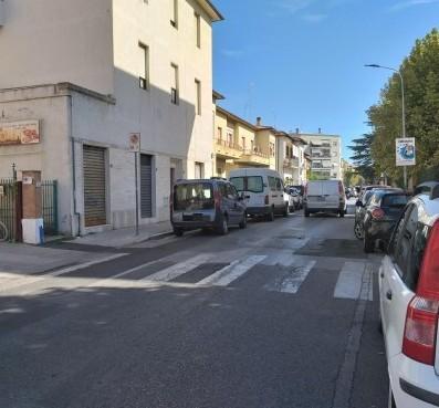 Il luogo dell'aggressione in via Trieste