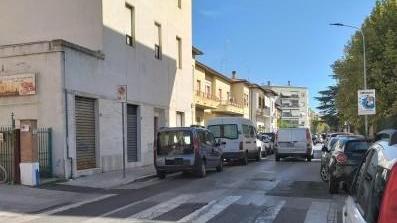 Il luogo dell'aggressione in via Trieste