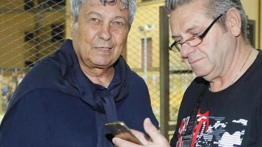 Mircea Lucescu lunedì sera al campo Abetone