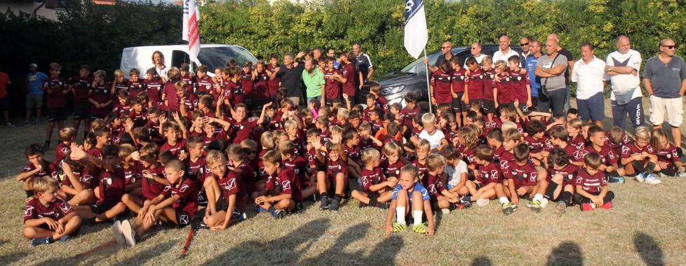 Il ritrovo della Scuola Calcio del Picchi