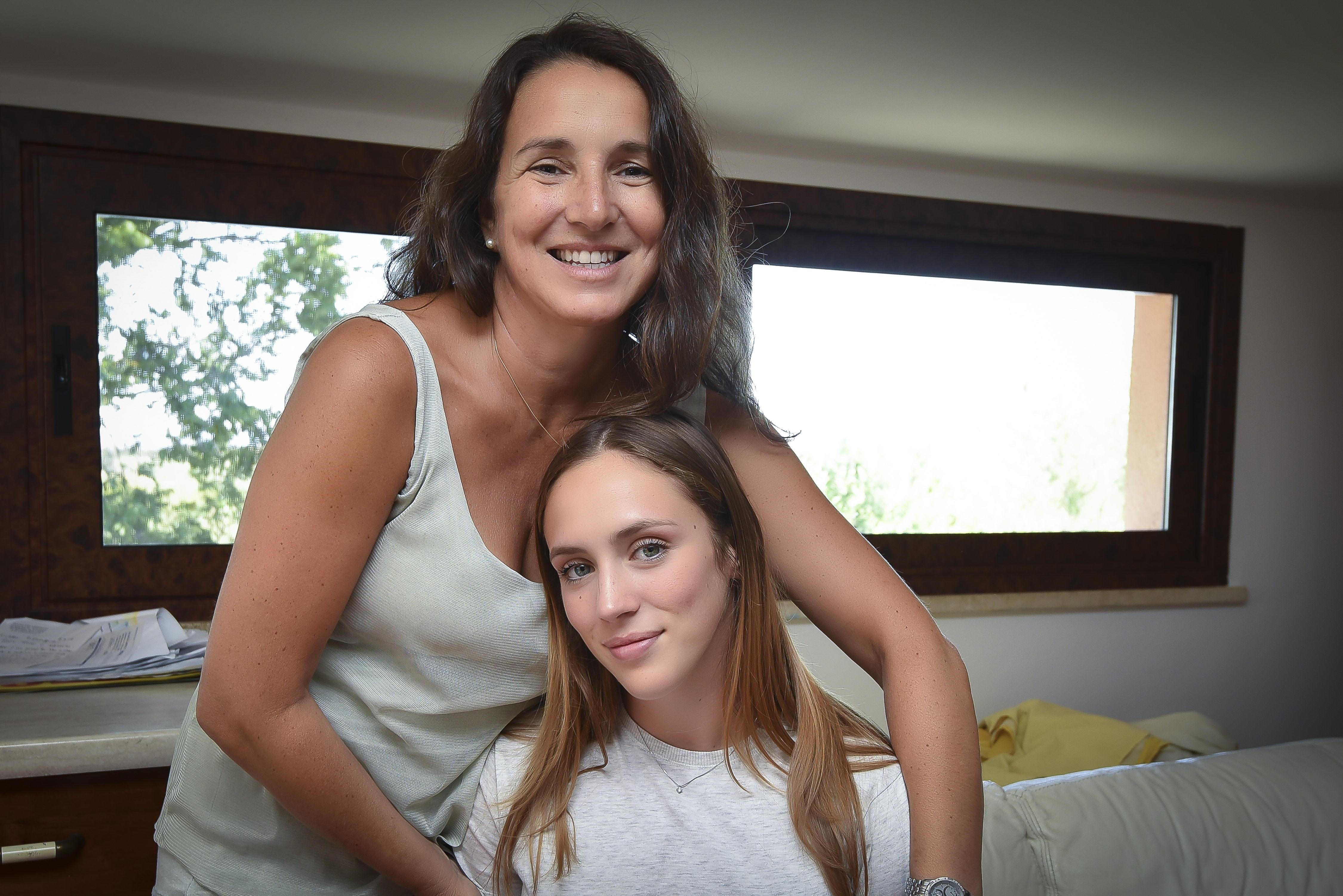 Giulietta con la mamma Ilaria