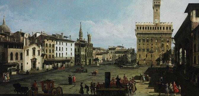 Le “vedute” di Bellotto alla Ragghianti: un viaggio in Toscana attraverso i quadri 