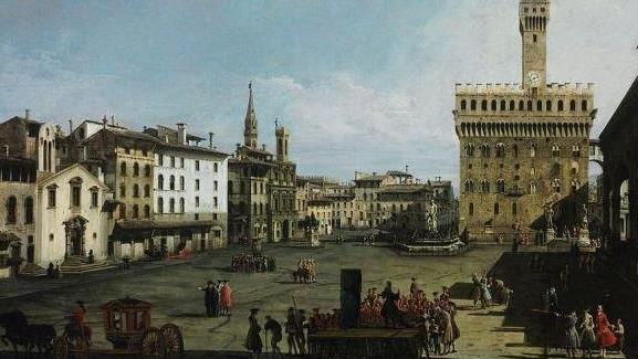 Le “vedute” di Bellotto alla Ragghianti: un viaggio in Toscana attraverso i quadri