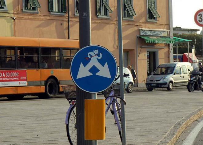 «I miei cartelli non sono reato» 