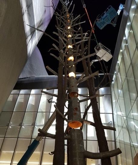 Scultura di Penone realizzata alla Fonderia Del Chiaro 