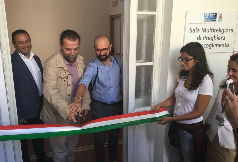 Una sala di preghiera dentro l’ospedale