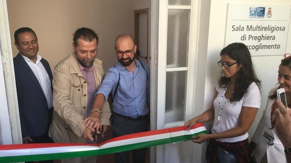 Una sala di preghiera dentro l’ospedale