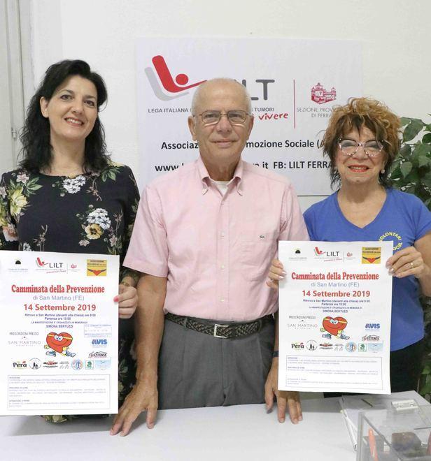 «Migliori stili di vita contro le malattie» Camminata della Lilt 