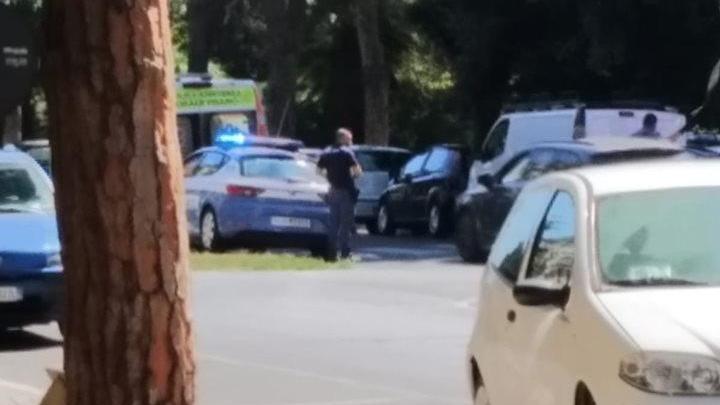 La polizia al Cep per fermare la lite tra due persone di cui una armata di pistola