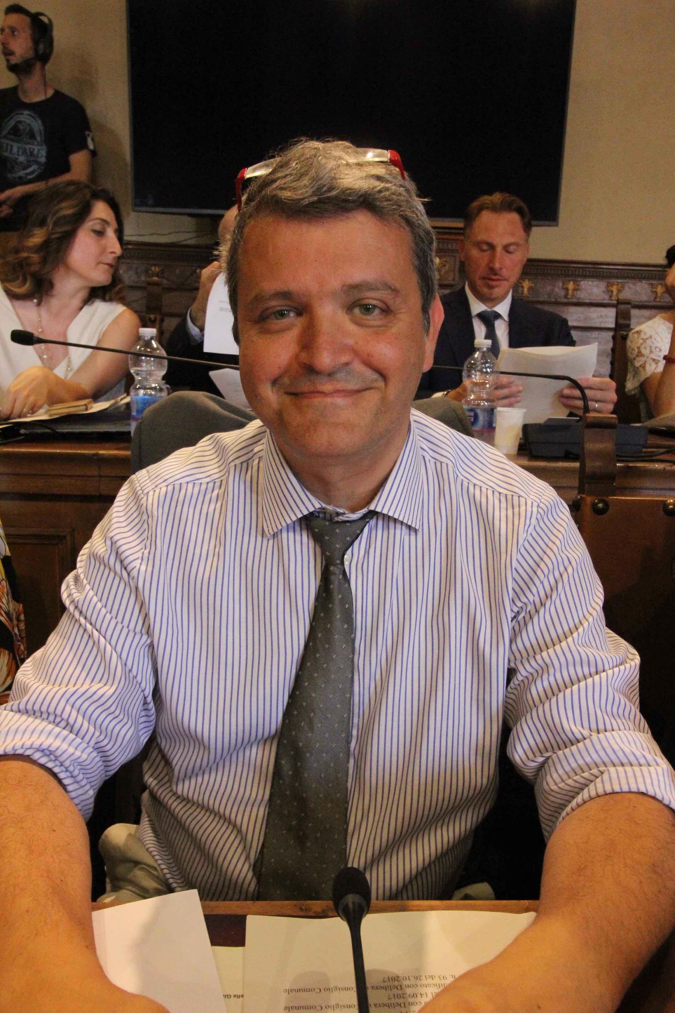 Il consigliere comunale del Pd Giannetto Fanelli (foto Batavia)