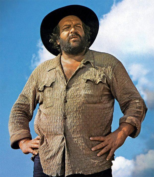 Bud Spencer (1929-1026) in uno dei suoi film