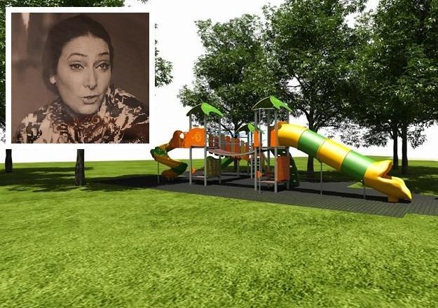 San Martino, un nuovo gioco al parco della Rocca grazie al lascito di nonna Odetta 