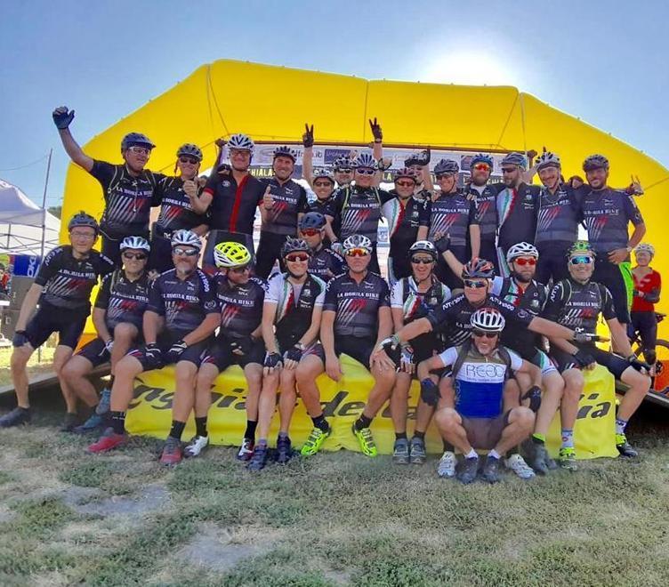 Foto scattata al raduno "Cinghialata della Versilia" dove La Borra Bike era il gruppo più numeroso