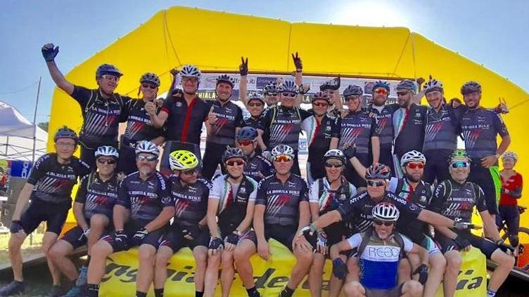 Foto scattata al raduno "Cinghialata della Versilia" dove La Borra Bike era il gruppo più numeroso