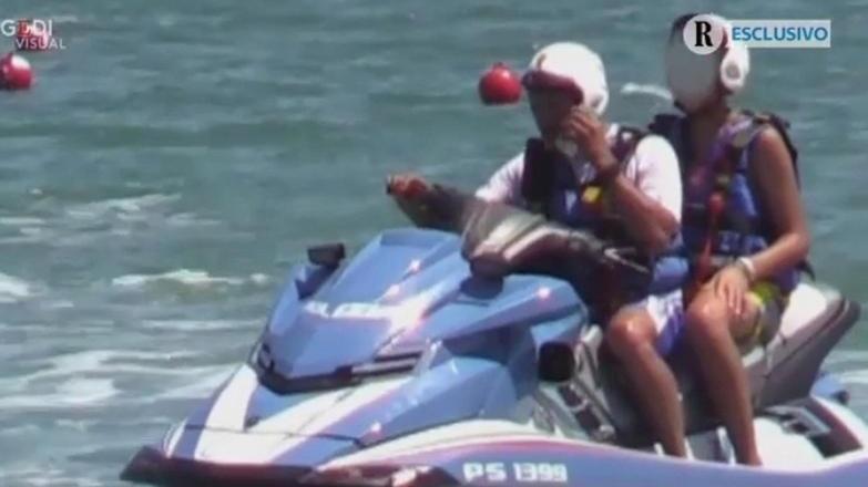 In moto d’acqua con Salvini jr. nei guai poliziotto di Piombino 