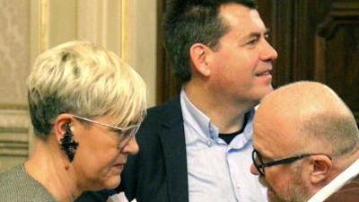 Sandra Maltinti e l’ex sindaco Filippo Nogarin