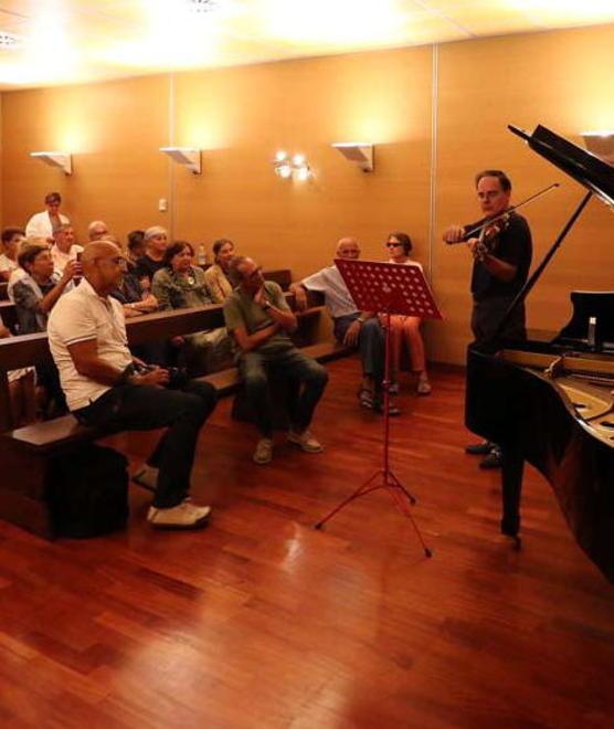 Piano e violino al Noa con i Donatori di musica 