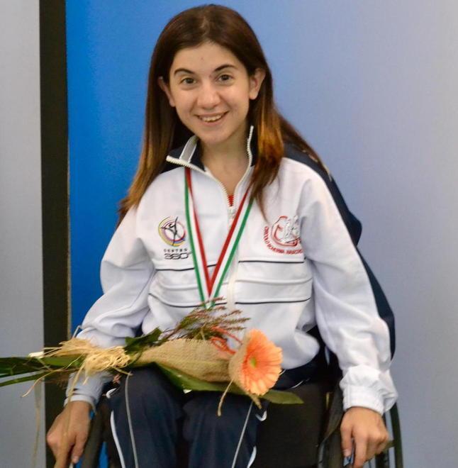 Giada: «Grazie alla spada ho vinto la mia disabilità» 