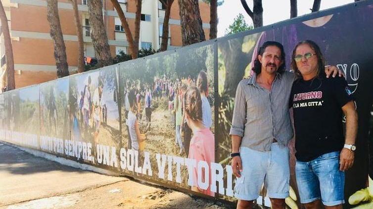 Alluvione, inaugurato il murale dell’orgoglio