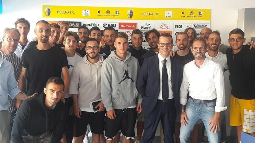 Lo stadio Braglia teatro dell’incontro tra canarini e l’Associazione Calciatori
