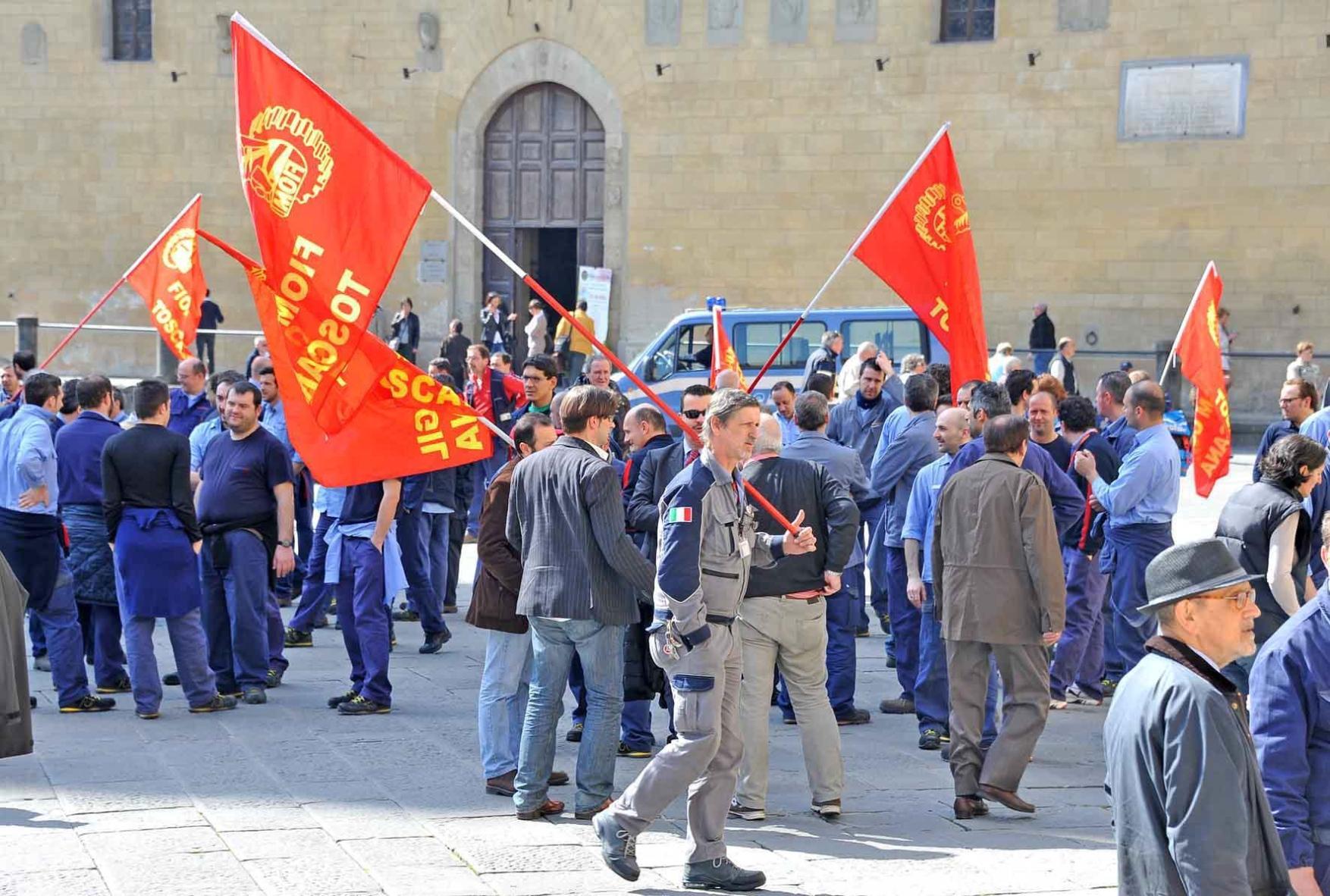 Si estende a Fim e Uilm la protesta per l’articolo 18 
