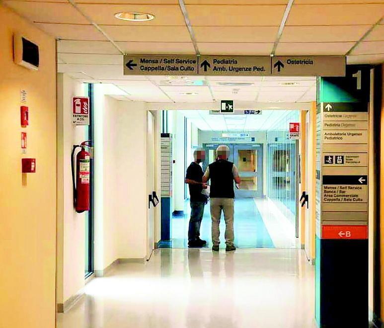 Un reparto dell’ospedale