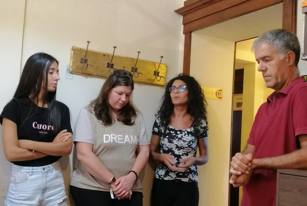 Gli organizzatori delle sagre nelle frazioni