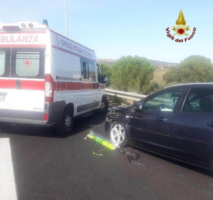 Sul guardrail dopo il malore Gravissimo un uomo di 55 anni