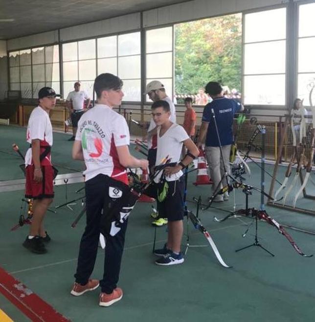 Musica e tiro con l’arco per l’inaugurazione di piazzale Fontanesi 
