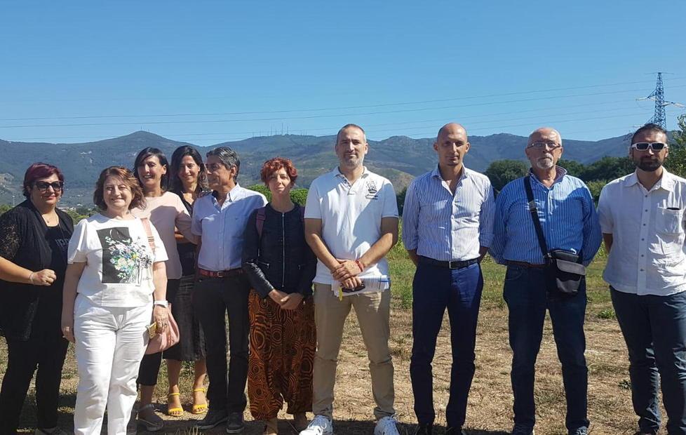 Gli organizzatori di “Montepisano, un anno dopo”, la sei giorni di eventi per ricordare quelle tremende giornate vissute a Calci e a Vicopisano (Foto Franco Silvi)