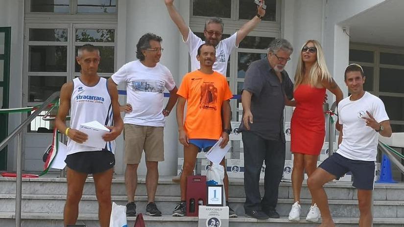 La rampa e gli scalini per la corsa alla Fiat