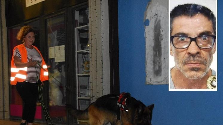 Avvistato in via Inghilterra: Enrico è vivo. Nella notte ricerche con il cane molecolare