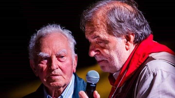 A sinistra Tonino Pizzatti, a destra Ennio Sensi