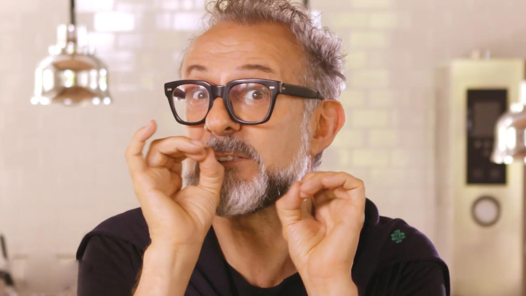 Massimo Bottura, chef e proprietario dell'Osteria Francescana di Modena